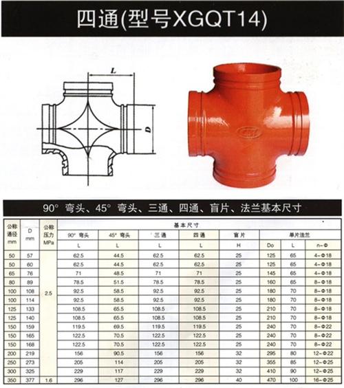 消防沟槽管件 加盟