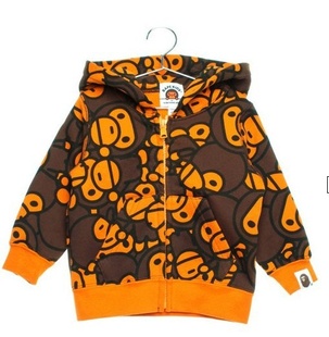 bape2013ͯװbabymiloȫëȦӡ