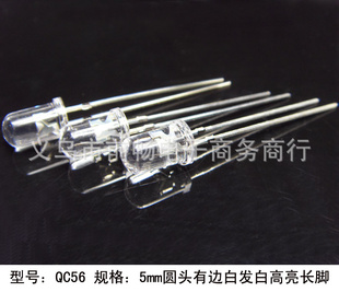 ǰ5mmԲͷб߰׷׸lLEDָʾƳֱQC56