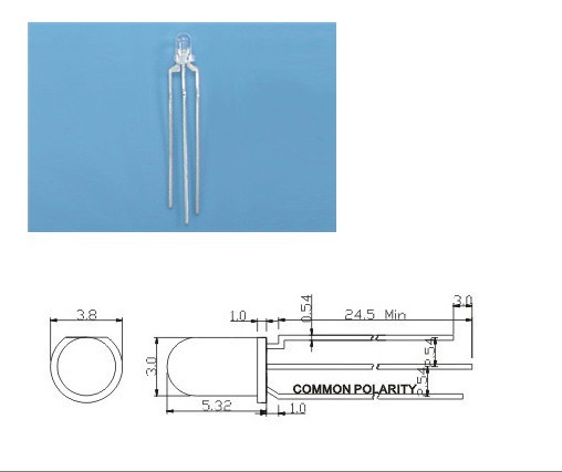 3mm5mm˫LED