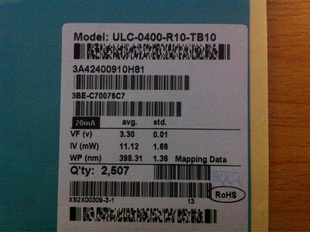 ̨ԭϹԲƬ395-405nm10*8MIL