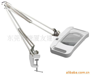 LT-86G方型夹台式放大镜10倍放大镜方形放大镜台灯10X