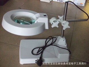 批发带灯镜片直径为127mm效果10倍台式放大镜