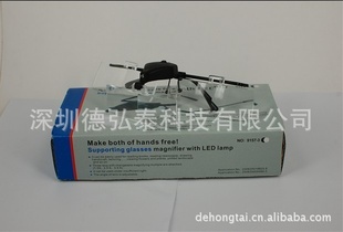 LightweightEyeglassMagnifierLED龵Ƭ۾ʽŴ