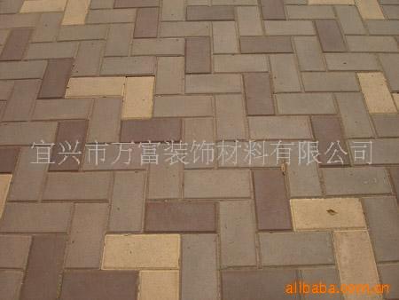 地铺砖,,广场砖,陶土砖,结砖(图)