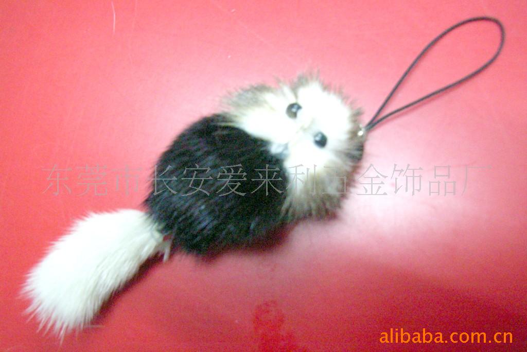 毛毛球毛尾毛绒挂件吊件挂饰品毛工艺品(图)