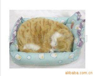 批发仿真猫猫仿真动物呼吸猫咪宠物猫