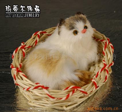 批发仿真幸运猫汽车摆饰办公室摆饰情侣礼品