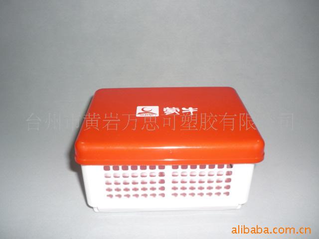 生产塑料盒,长方形折叠篮,广告促销盒子