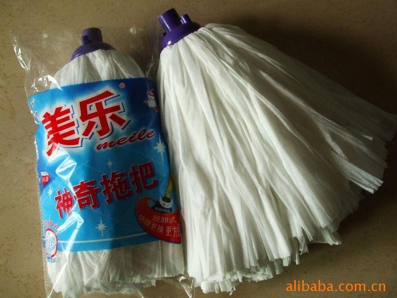 白无纺布拖把