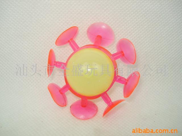 夜光吸盘球,玩具飞碟飞盘,促销品,赠品