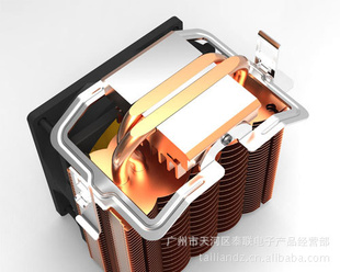 超频三黄海MINIS83CPU散热器超强散热