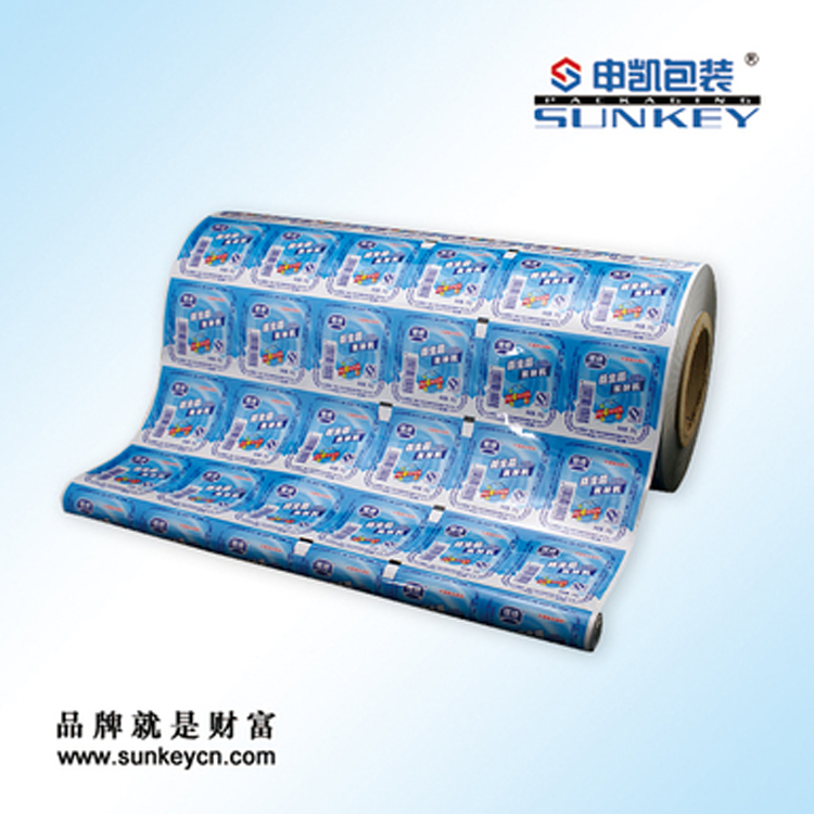 奶盖膜包装,铝塑复合膜