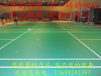 羽毛球地板,欧氏羽毛球场地地板,羽毛球地板