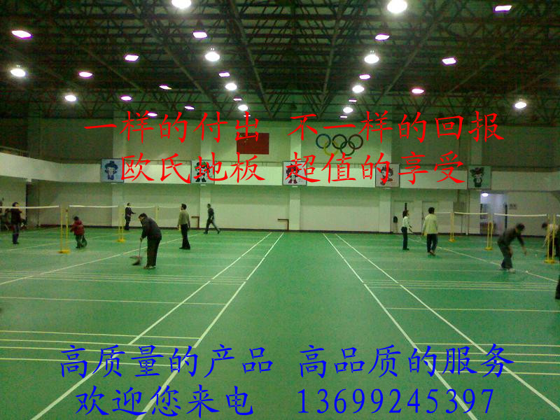 羽毛球塑胶地板,运动地板,塑胶羽毛球地板