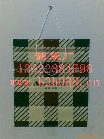 塑料袋胶袋穿绳袋服装袋POPEPP包装袋