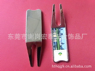 新品推荐贴纸滴胶精致高尔夫球叉/裹PVC球叉品保