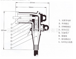 肘型电缆插头型号:LE-215LE-225