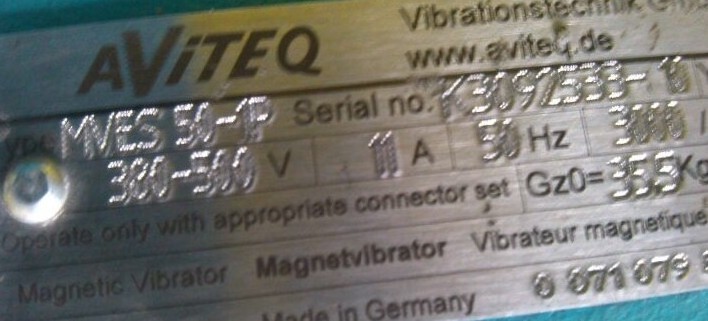 ¹MVD50-4\VibratorAVITEQ