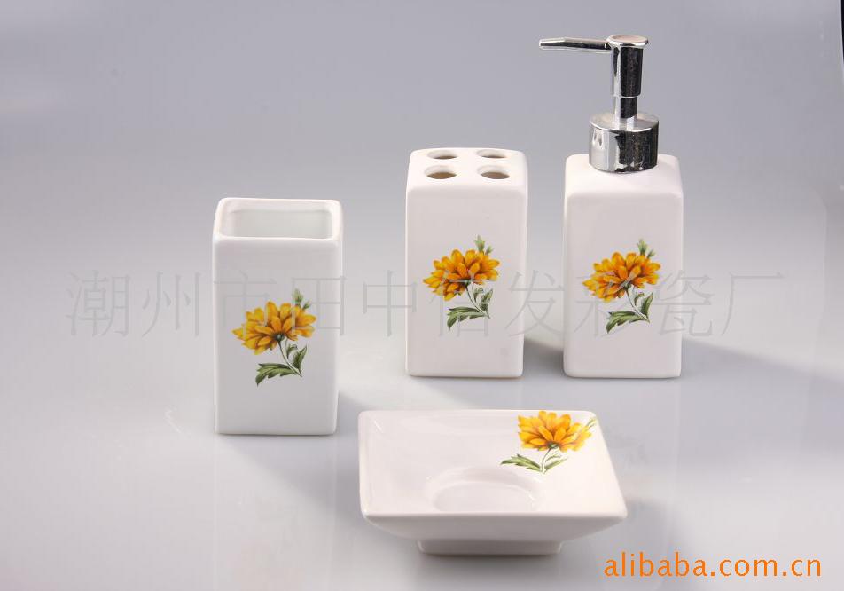 陶瓷浴室用品,礼品,日用品,沐浴组