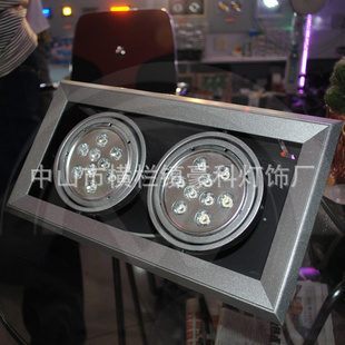 18W˫ͷLEDʶ18WLEDդ2*9*1WLED