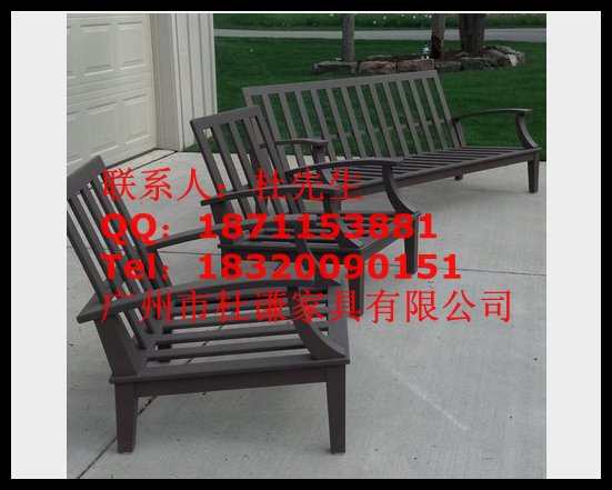 佛山户外实木桌椅/休闲桌椅套装/庭院花园桌椅