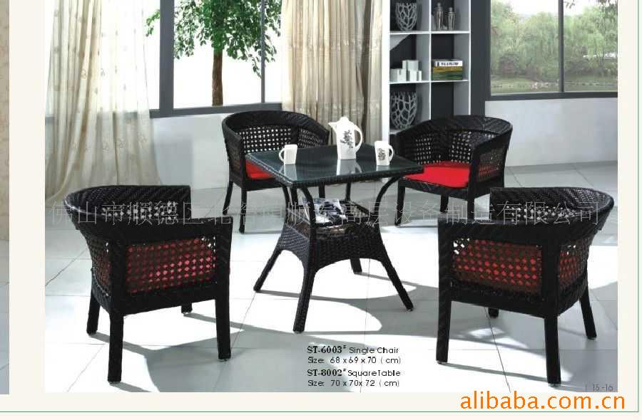 仿藤家具,藤编家具,休闲家具,溜场,西藤(图)