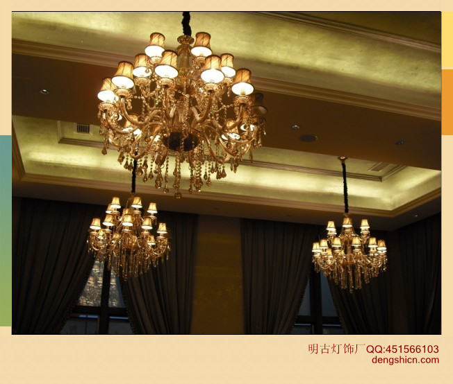 广东酒店蜡烛灯,中山欧式蜡烛灯,广西餐厅水晶吊灯