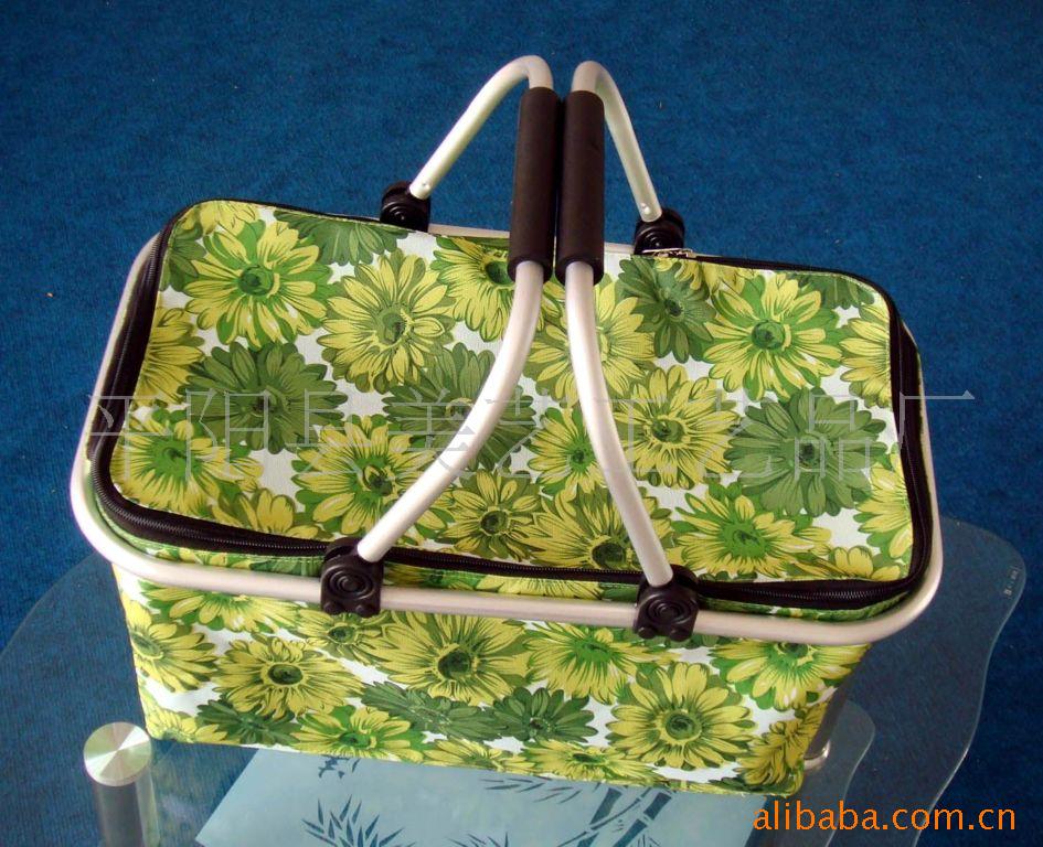 批发购物篮,环保折叠篮(图)