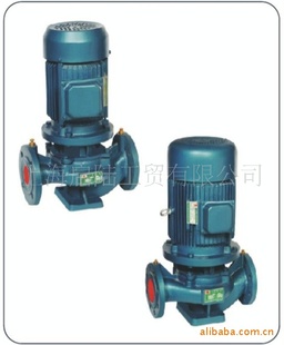 上海启陆IRG型冷热水立式离心管道泵7.5KW80国标