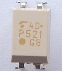 现货原装直插光藕(东芝)TLP521封装DIP-4