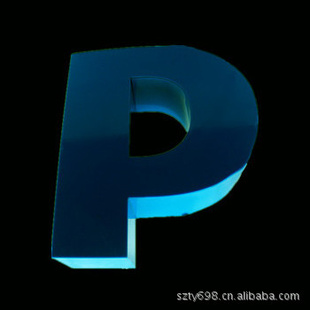 亚克力字母广告灯箱吸塑灯箱PMMA立式灯箱吸塑发光字