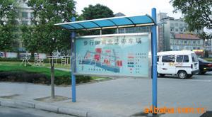 特价087型宣传栏—双面开门(图)