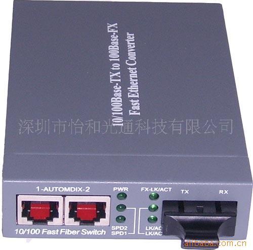 供应F-COM10/100M内置式多模光纤收发器