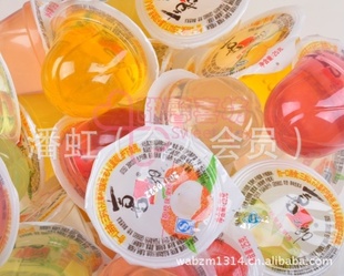 喜之郎水果果味果冻1箱10斤起批