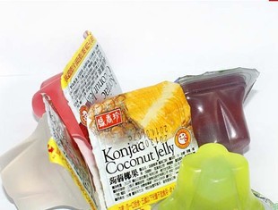 台湾盛香珍蒟蒻椰果果冻/布丁果冻500g多种口味整箱12斤