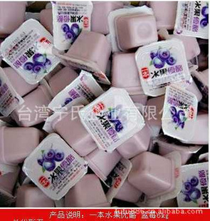 台湾进口食品-散裝一本酪果冻-.批发..