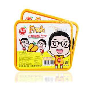 之良品饭盒装果冻363g/盒*24盒/箱