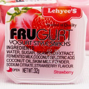马来西亚果冻FRUGURT酪果冻布丁一箱10斤多口味