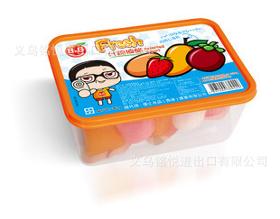 香港原装进口之良品什锦酪布丁盒装363g水果味原装批发