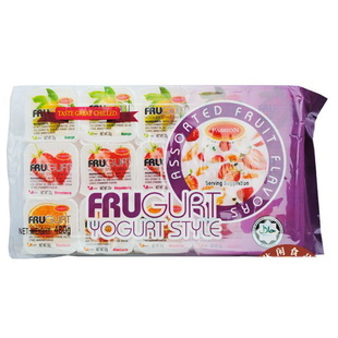 马来西亚进口FRUGURTPASSION格酪果味布丁果冻一箱20板