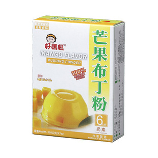 DIY台湾进口台湾惠昇好妈妈芒果布丁粉果冻粉原装105G