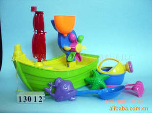 沙滩玩具/玩具/沙滩船13012卡通益智婴幼玩具