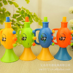 热卖炫彩小胖子单音喇叭玩具模型动漫早教益智厂家批发