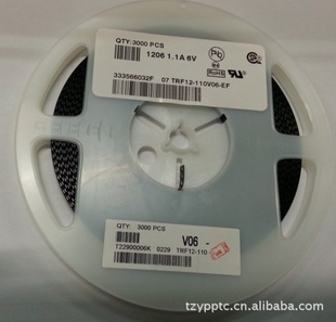 贴片自恢复保险丝PPTC12062A6V台湾大毅TRF12-200V06
