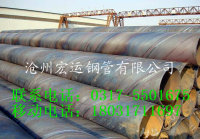 沧州承压流体输送用螺旋缝高频焊钢管(SY5038-83)