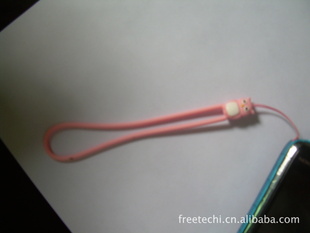 (厂家直销)通过FDA硅胶手机绳