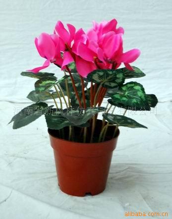 仿真仙客来,人造花,假花