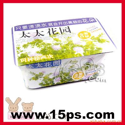 易拉罐魔豆,情侣魔豆,魔蛋,盆景,天使花房,K8