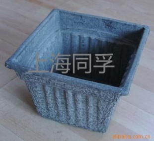 纸浆模塑花盆-花草盆景花盆